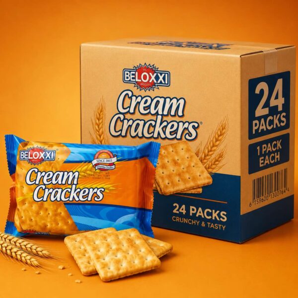 Cream Crakers Biscuits Box of 24pieces