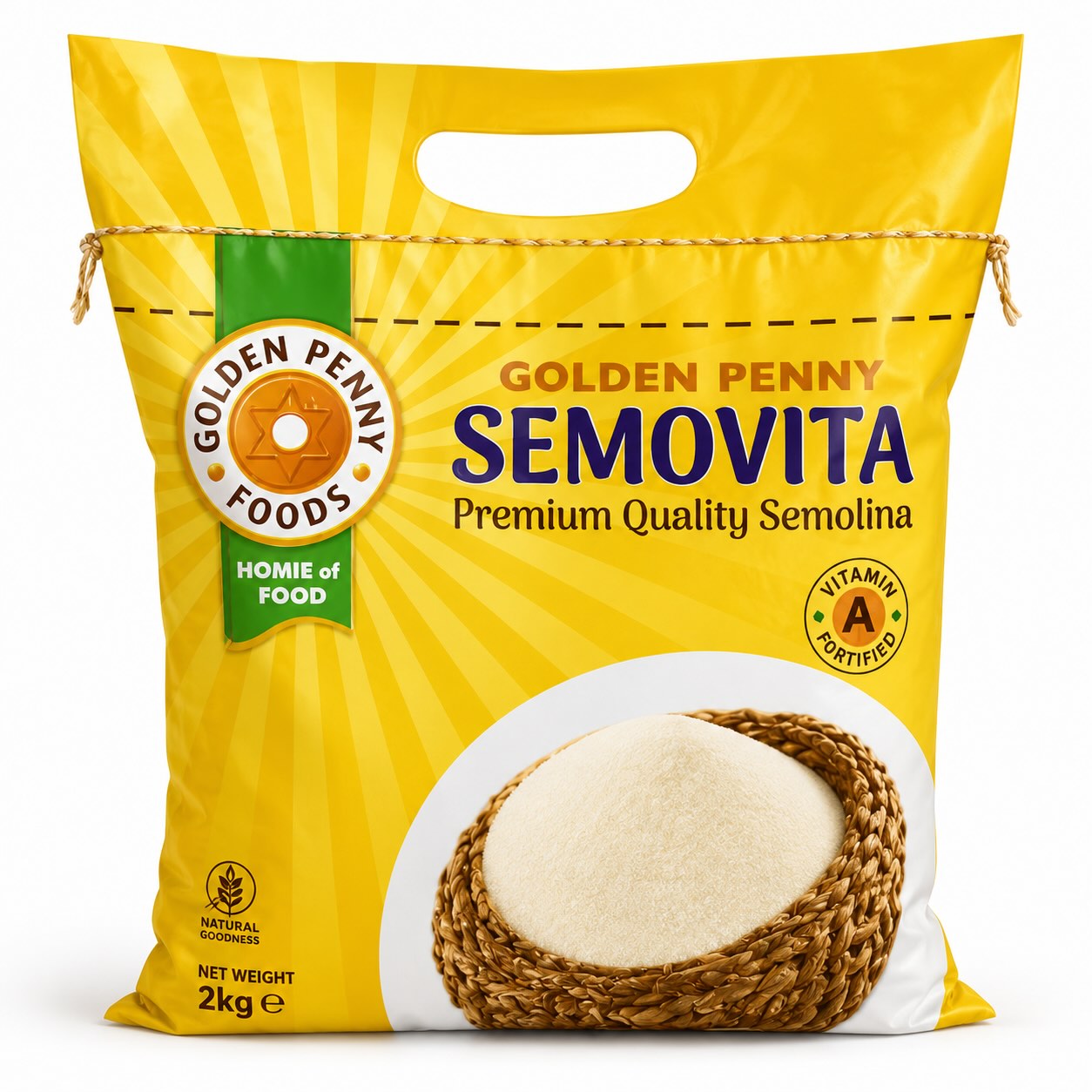 semo Golden Penny Semovita - Image 1